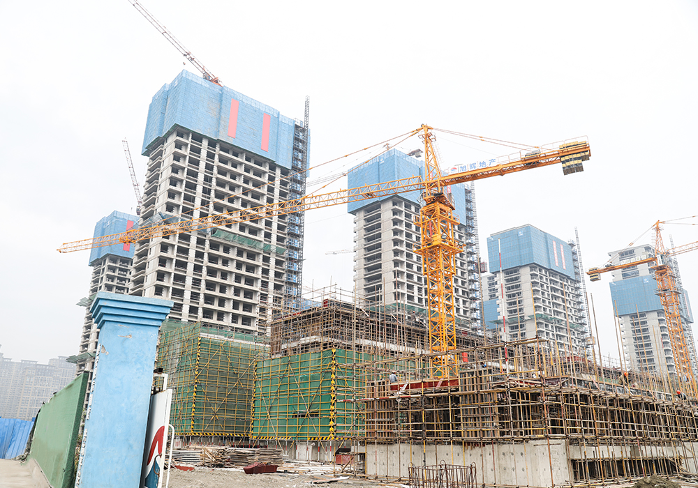QTZ200 (6030、7020) Topkit Tower Crane 10/12t Jib Duljina 60/70m